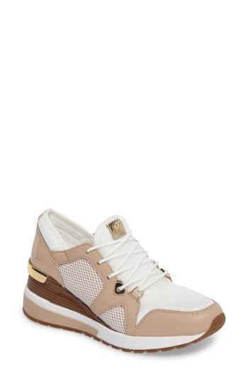 Women's Michael Michael Kors Scout Wedge Sneaker M - White