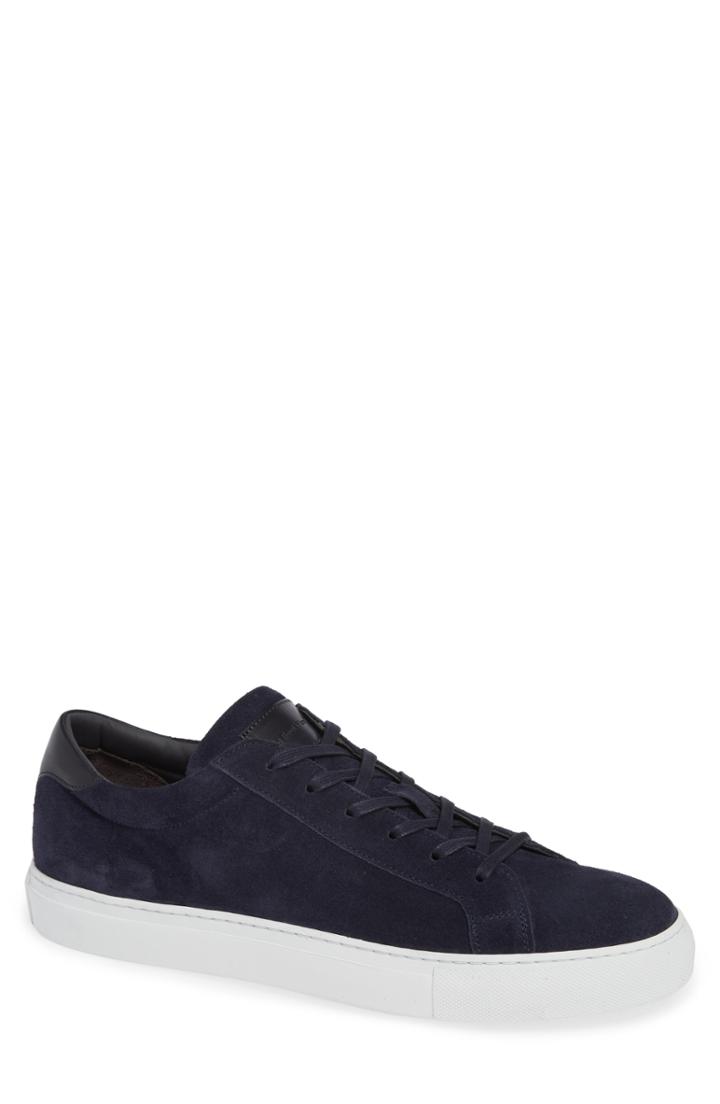 Men's To Boot New York Knox Low Top Sneaker .5 M - Blue