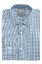 Men's Bonobos Sherwood Slim Fit Stretch Check Dress Shirt .5 32 - Blue