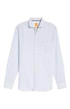Men's Boss Orange Cattitude Print Shirt - White