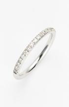 Women's Bony Levy 'stackable' Large Straight Diamond Band Ring (nordstrom Exclusive)