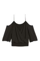 Women's Bailey 44 Tombe Cold Shoulder Top - Black