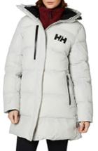 Women's Helly Hansen Adore Insulated Water Repellent Puffy Parka - White