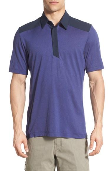 Men's Arc'teryx 'a2b' Snap Front Polo