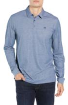 Men's Travis Mathew Wojo Pique Polo, Size - Blue