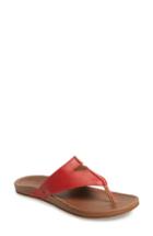 Women's Olukai Lala Flip Flop M - Red