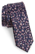 Men's The Tie Bar Freefall Floral Silk Tie, Size - Pink