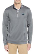 Men's Cutter & Buck Endurance Carolina Panthers Fit Pullover, Size Medium - Black