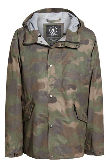 Men's Volcom Lane Parka, Size - Green