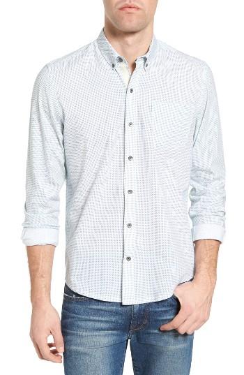 Men's W.r.k Reworked Square Dot Trim Fit Sport Shirt