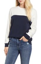 Women's Velvet By Graham & Spencer Colorblock Sweatshirt - Blue