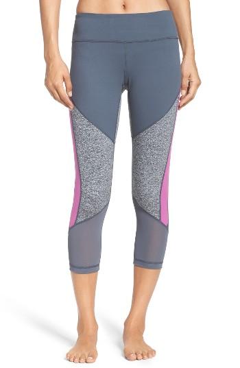 Women's Zella Nova Crop Leggings, Size - Grey