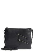 Rebecca Minkoff Jon Leather Crossbody Bag - Black