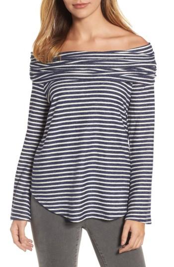 Women's Gibson Off The Shoulder Convertible Top - Blue