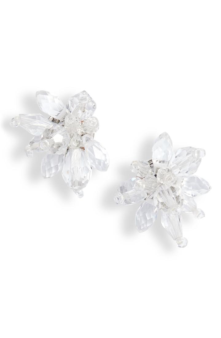 Women's Kate Spade New York Crystal Flourish Stud Earrings