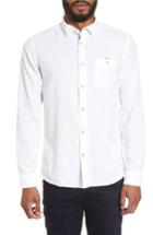 Men's Ted Baker London Carwash Modern Slim Fit Sport Shirt (m) - White