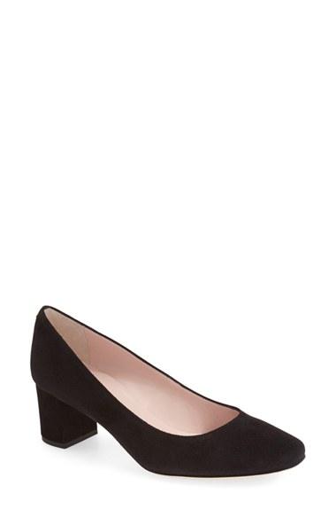 Women's Kate Spade New York 'dolores' Block Heel Pump M - Black