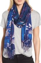 Women's Nordstrom Viennese Floral Tissue Wool & Cashmere Scarf