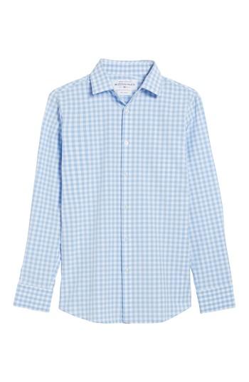 Men's Mizzen+main Hampton Gingham Performance Sport Shirt