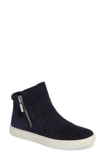 Women's Kenneth Cole New York 'kiera' Zip High Top Sneaker .5 M - Blue