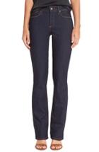 Women's Nydj 'billie' Stretch Mini Bootcut Jeans (dark Enzyme)