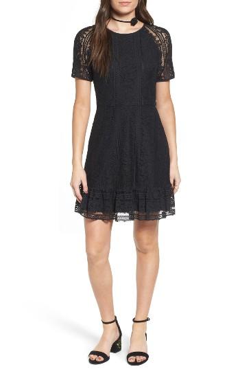 Women's Wayf Fremont Lace Fit & Flare Dress