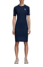 Women's Adidas 3-stripes Dress - Blue