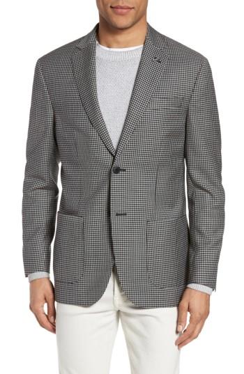 Men's Michael Bastian Classic Fit Check Wool Sport Coat