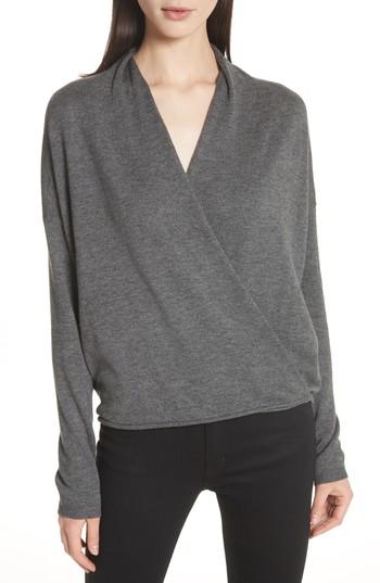 Women's Joie Lien Faux Wrap Sweater