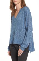 Women's Somedays Lovin Fading Light Split Hem Sweater - Blue
