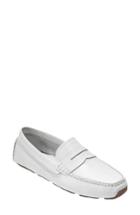 Women's Cole Haan Rodeo Penny Driving Loafer B - White