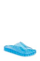 Women's Topshop Roxy Jelly Slide Sandal .5us / 35eu M - Blue