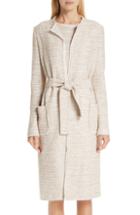 Women's St. John Collection Dune Inlay Knit Jacket - Beige