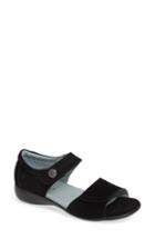 Women's David Tate Superb Sandal .5 M - Black