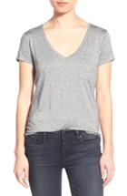 Women's Paige 'lynnea' V-neck Pocket Tee - Grey