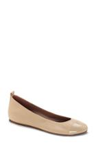 Women's Ed Ellen Degeneres Lilliane Cap Toe Ballet Flat M - Beige