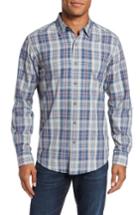 Men's Faherty Check Sport Shirt - Grey