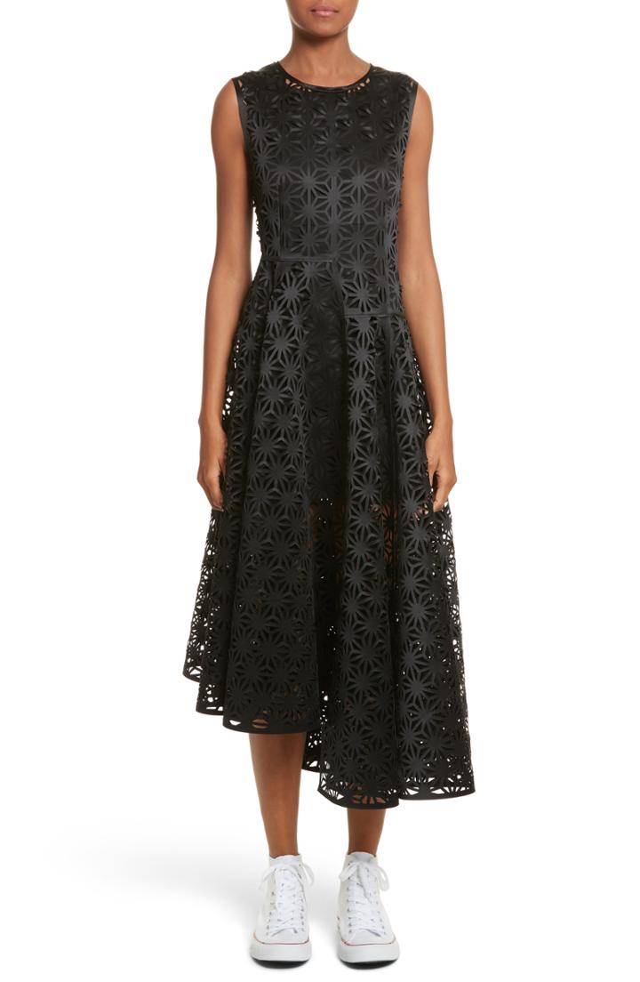 Women's Paskal Asymmetric Laser Cut Sleeveless Dress