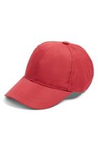 Women's August Hat Nylon Baseball Cap - Red