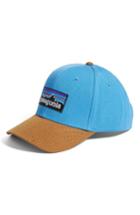 Men's Patagonia P-6 Logo Roger That Hat - Blue