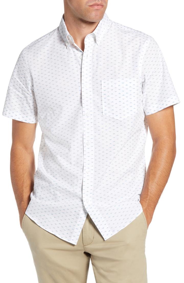 Men's 1901 Trim Fit Print Sport Shirt