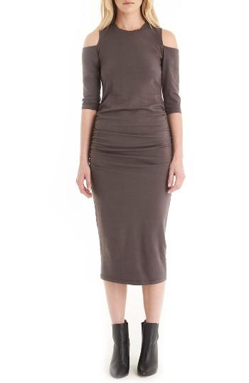 Women's Michael Stars Cold Shoulder Midi Dress