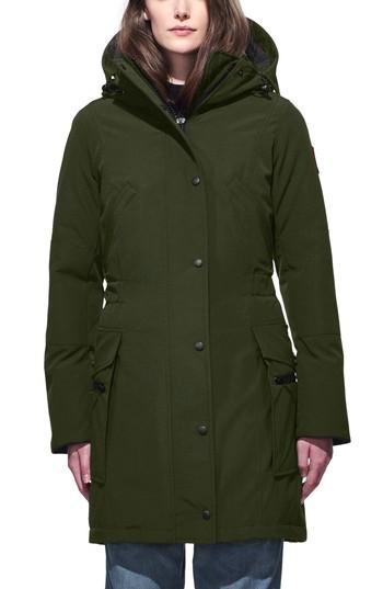 Women's Canada Goose Kinley Insulated Parka - Green