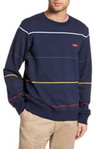 Men's Nike Sb Everett Long Sleeve Striped Sweatshirt