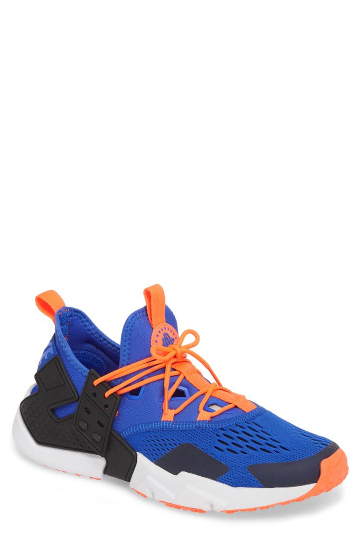 Men's Nike Air Huarache Drift Br Sneaker .5 M - Blue
