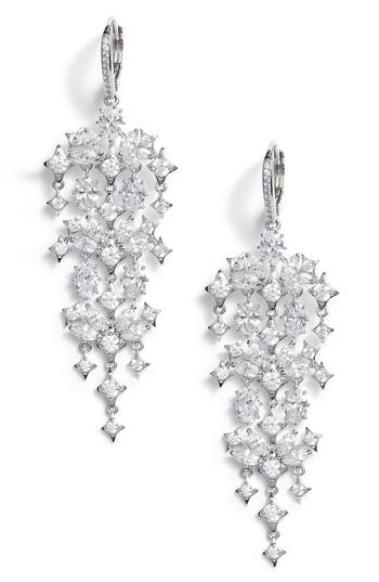 Women's Nadri Boho Crystal Chandelier Earrings