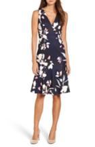 Women's Vince Camuto Stretch Fit & Flare Dress - Blue
