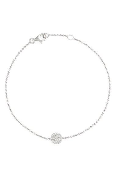 Women's Bony Levy 'aurora' Diamond Pave Circle Line Bracelet (nordstrom Exclusive)