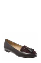 Women's Trotters 'caroline' Tassel Loafer .5 N - Brown
