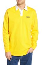 Men's Tommy Jeans Tjm Essential Rugby Shirt - Yellow